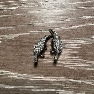 Vintage Pell Clip on Earrings